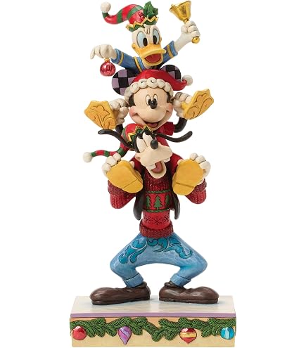 Amazon.com: Enesco Jim Shore Disney Traditions Mickey's Christmas
